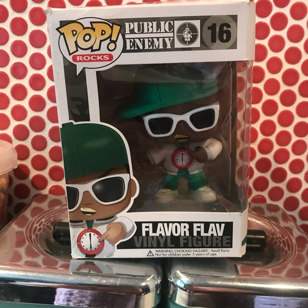 AUTHENTIC FLAVOR FLAV #16 Funko Pop! Vinyl Rocks Figure RARE GRAIL